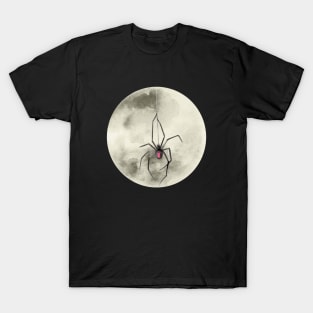 Full Moon Redback Spider T-Shirt